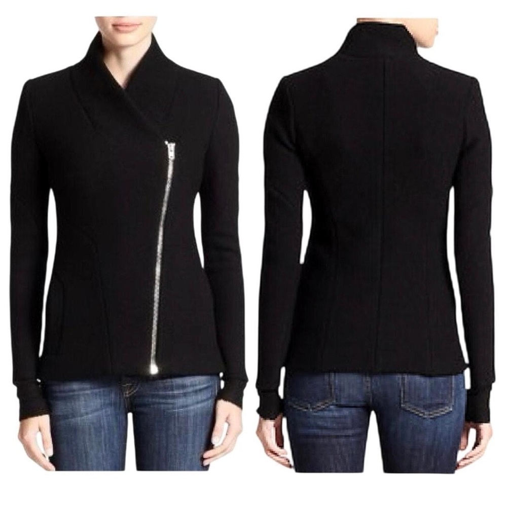 IRO Curty Virgin Wool Moto Jacket